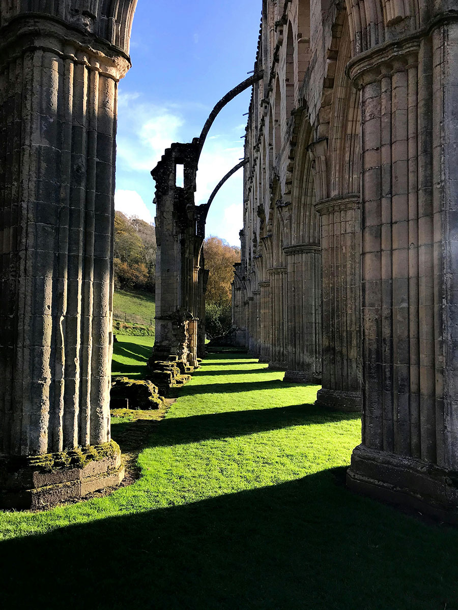 An image of archways outside.